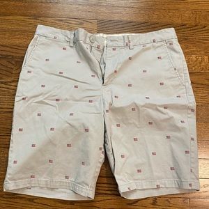 Men’s shorts with American flag. Size 36